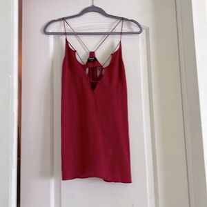 Nasty Gal Red tank